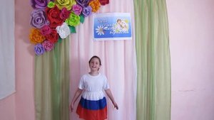 стихотворение В. Гудимова "Россия,Россия,Россия" - читает Сучкова Мария