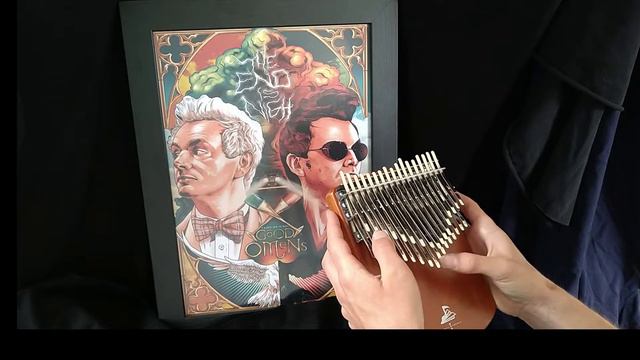 Good Omens Opening Title - 34 key kalimba cover with tabs смотреть онлайн