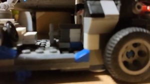 Лего обзор Делориан из Назад в Будущее.