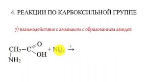 Аминокислоты. Химические свойства. Все 11 реакций ЕГЭ..mp4