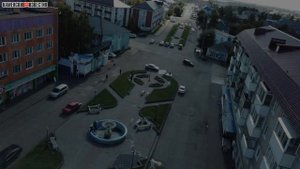 Камень-на-Оби с высоты птичьего полёта