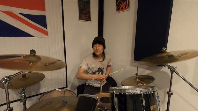 Enter Sandman Drum Cover - Metallica - DRUMS ONLY смотреть онлайн