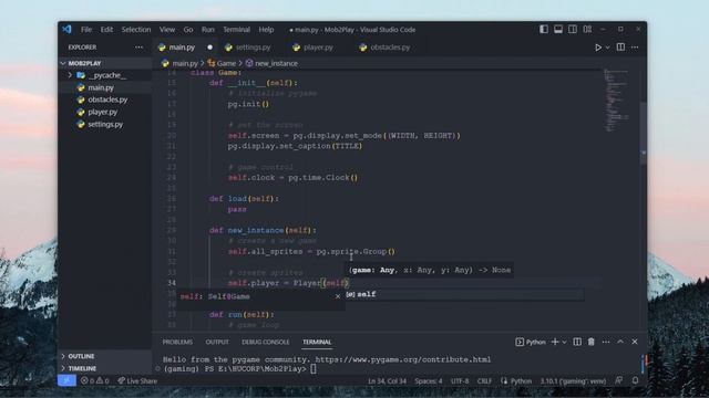 Pygame Top Down Shooter Tutorial #2 - Basic Grid Setup смотреть онлайн