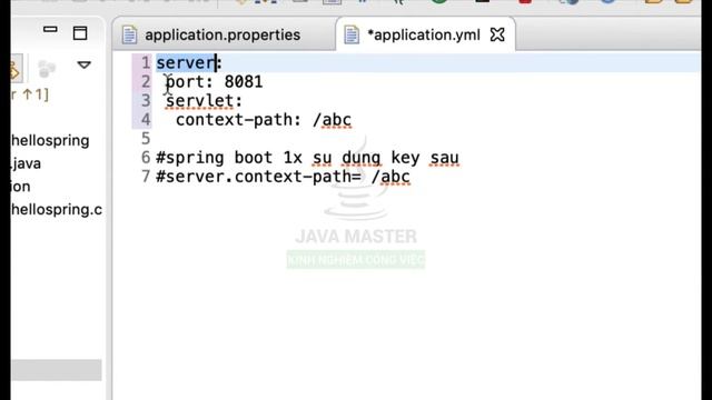 Spring Boot 06 - Cấu hình bằng Properties và YML | JMaster.io Trung Tâm Java смотреть онлайн