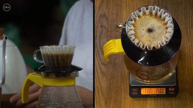 Как приготовить кофе в воронке КАЛИТА? Рецепт Кения Тириква Гукуюини АА «The Welder Catherine». смотреть онлайн