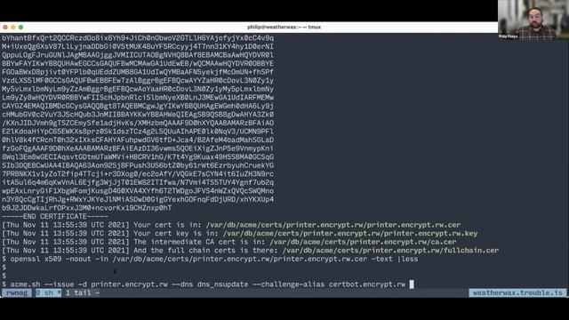 Let's Encrypt certificate tutorial (Webinar) смотреть онлайн