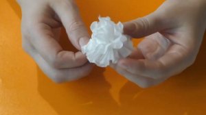 Снеговики из салфеток - своими руками!