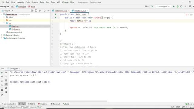 Java Data Types, Variables and Type Casting-Tamil | Episode -3 | Java Complete Tutorial