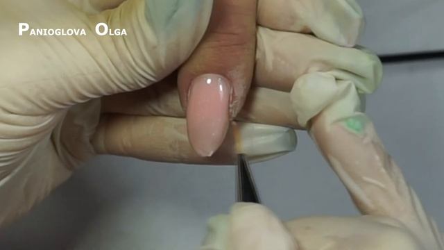 ГЕЛЕВЫЕ ТИПСЫ  затеки базы под ногтем