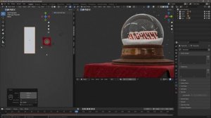 Blender для начинающих | Делаем снежный шар (часть 5)