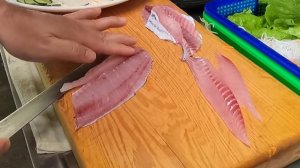 Tiger Fish Sashimi -Taiwanese Street Food / Fugang Seafood