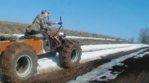 Из чего были сделаны первые диски для ободрышей и как мы порвали полуось