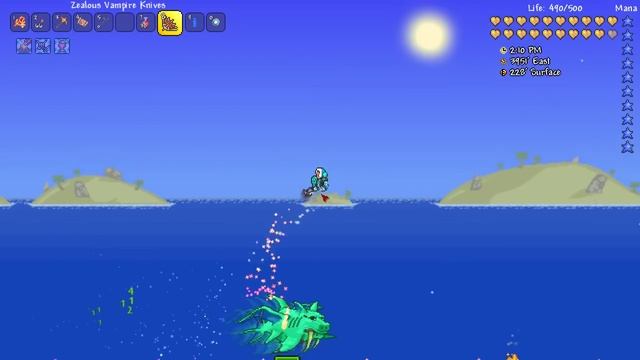 HOW TO SOLO KILL DUKE FISHRON (Terraria 1.3 / 1.2.4 guide) смотреть онлайн