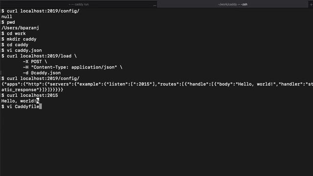 Caddy Server смотреть онлайн