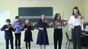 ансамбль скрипачей   Е Медведовский "Гамма джаз"