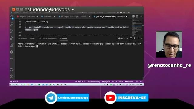 ZABBIX: INSTALAÇÃO PASSO A PASSO DA FERRAMENTA | ESTUDANDO DEVOPS смотреть онлайн