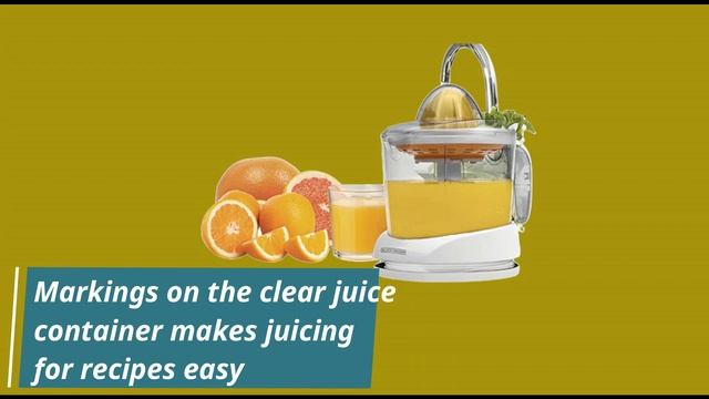 BLACK+DECKER 32oz Citrus Juicer