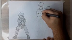 Как рисовать Наруто/How to draw naruto/Uzumaki Naruto