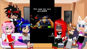 Sonic and his Friends react to tiktok Shadow (no thumbnail yet)