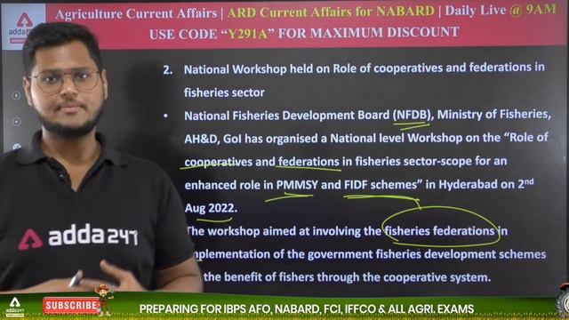 3 Aug Agriculture Current Affairs | ARD Current Affairs for NABARD | By Sandeep Samal