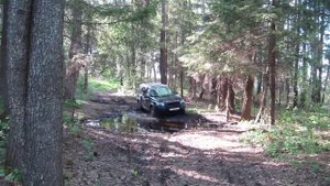 Freelander 1  на бездорожье