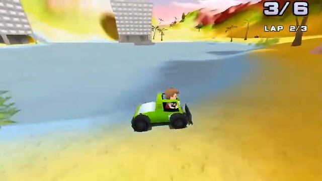 Bounty Racer Gameplay Iphone 4S racing Game смотреть онлайн