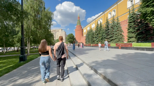 Красивые улицы Москвы. Красная площадь. Зарядье. Лотосы. Поезд Ласточка в Н.Новгород.