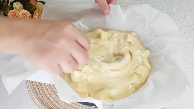 Нежный Вкусный Пирог с яблоками и с хрустящей корочкой смотреть онлайн