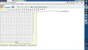 Программа для составления схем вязания спицами