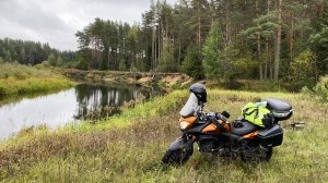 На мотоцикле Suzuki V-Strom из Петербурга в Москву необычным маршрутом