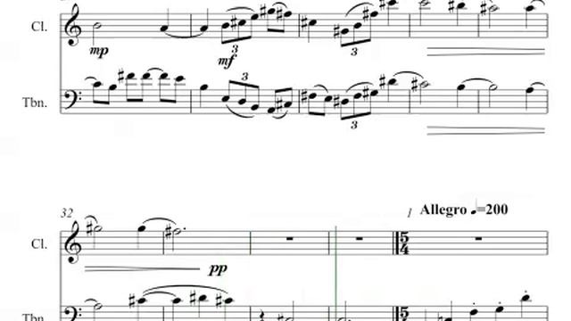 Sy Brandon - Three Poetics for Clarinet and Trombone смотреть онлайн