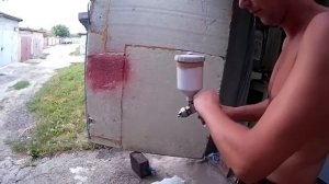 Покраска лодки из фанеры Швербот 470