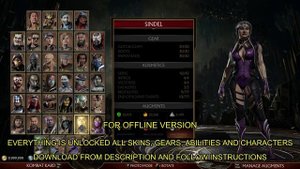 Mortal Kombat 11  SAVE FILE  PC 100 percent unlocked everything