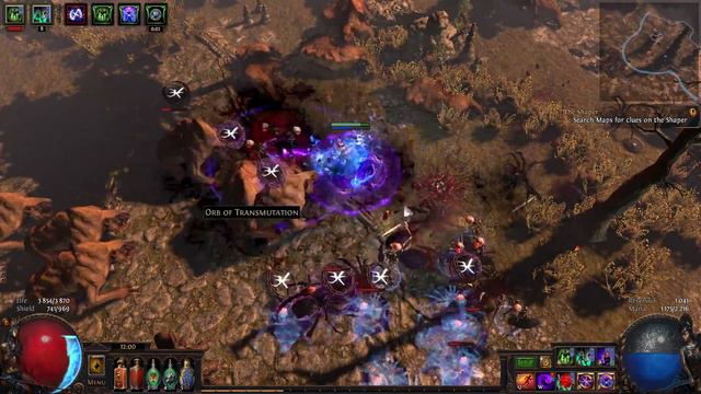 Dark Pact skeletons. 3 in 1 builds - Path of Exile 3.0 (Harbinger) смотреть онлайн
