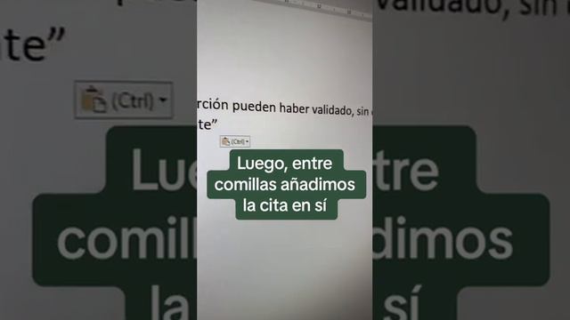 Cita con MENOS de 40 PALABRAS en APA 7 😱