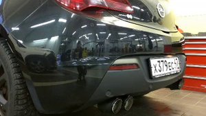 Выхлоп Opel Astra GTC
