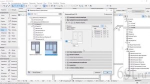 Урок 2 Архикад. План обмера. Часть 2. Дверь, окно, спец угол, шаблон