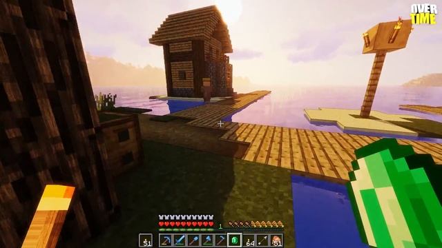 Как БЫСТРО найти деревню в Minecraft смотреть онлайн
