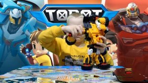 Обзор Игрушек. Тобот Трактор Танк Робот.