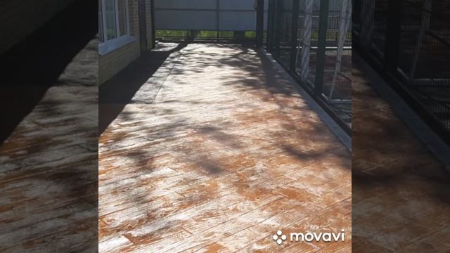 Декоративный печатный (штампованный) бетон