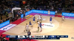 Serbia 🇷🇸 vs Finland 🇫🇮 | J9 Highlights | FIBA EuroBasket 2025 Qualifiers