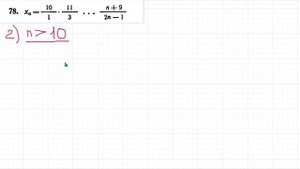 #78 Номер 78 из Демидовича | Сходимость последовательности