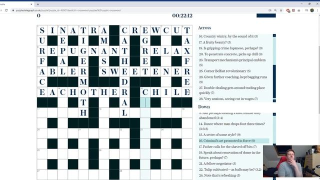 Dan Solves: Telegraph crossword 29,337 from 14/04/2020 смотреть онлайн