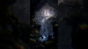 Звуки ночных Джунглей. Таинственные звуки диких обитателей природы ночью в Джунглях .