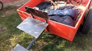 Прицеп для мотоблока. Первое впечатление и отзыв.