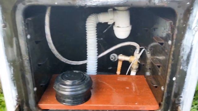 Лайфхак! Как сделать уличный шкафчик под мойку. Умывальник из старой газовой плиты своими руками.