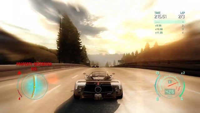 Need For Speed: Undercover - Pagani Zonda F Tuning & Gameplay смотреть онлайн