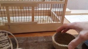 Готовим гнёзда для канареек и гнездовой материал!