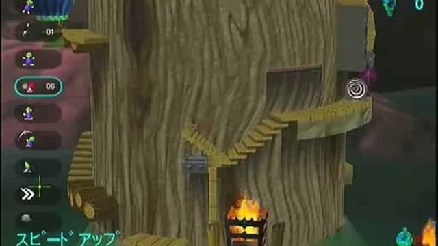 Lemmings Revolution Level 11-12 смотреть онлайн