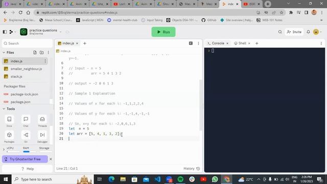 can you find the sum dsa javascript | full stack software developer learn coding #codermasaiwala